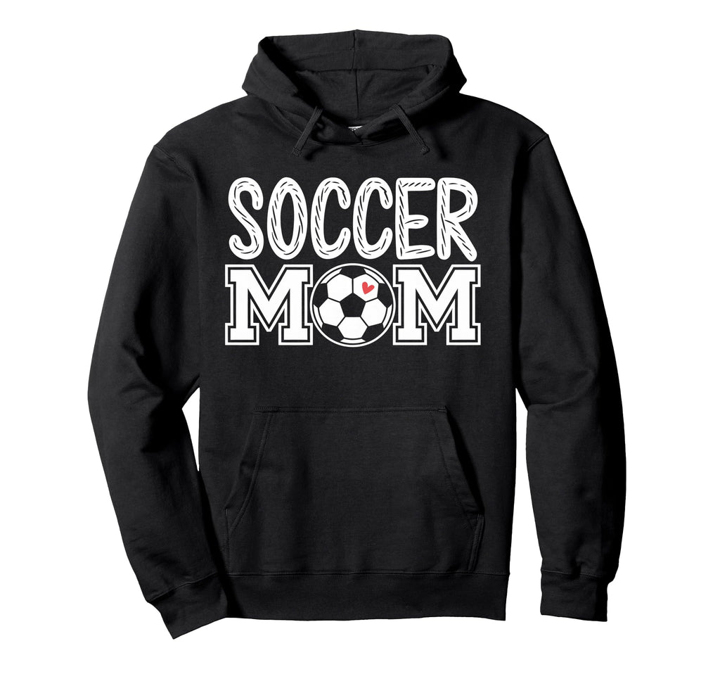 Groovy Soccer Mom Mother Soccer Hoodie - Casual Everyday Wear for Adults