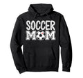 Groovy Soccer Mom Mother Soccer Hoodie - Casual Everyday Wear for Adults