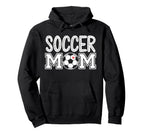 Groovy Soccer Mom Mother Soccer Hoodie - Casual Everyday Wear for Adults