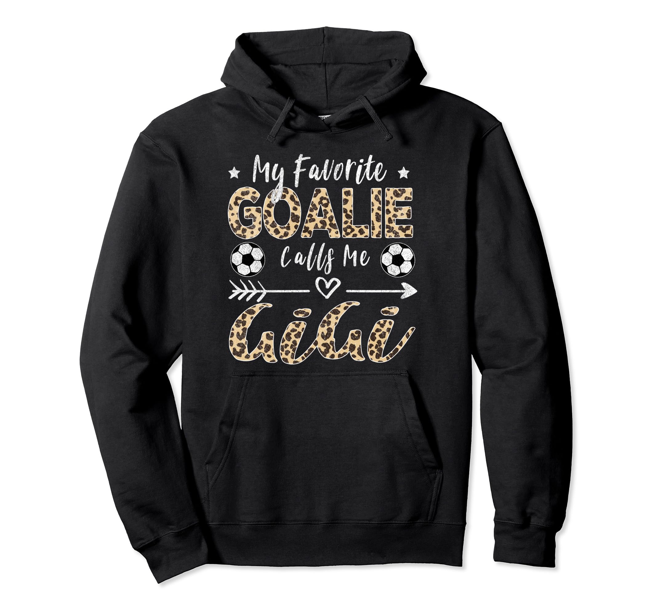 My Favorite Goalie Calls Me Gigi Soccer Hoodie - Minimalist Print Unisex