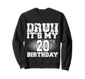 Bruh Its My 20Th Birthday Soccer Sweatshirt - Fun Novelty Design Men Women