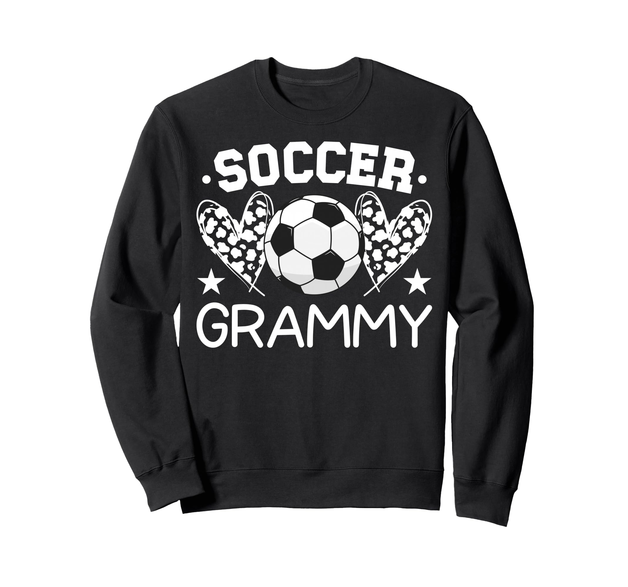 Soccer Grammy Hearts Grammy Sweatshirt - Fun Novelty Design for Adults