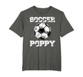 Soccer Poppy Funny Soccer Player Poppy T-Shirt - Graphic Print Unisex