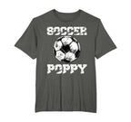 Soccer Poppy Funny Soccer Player Poppy T-Shirt - Graphic Print Unisex