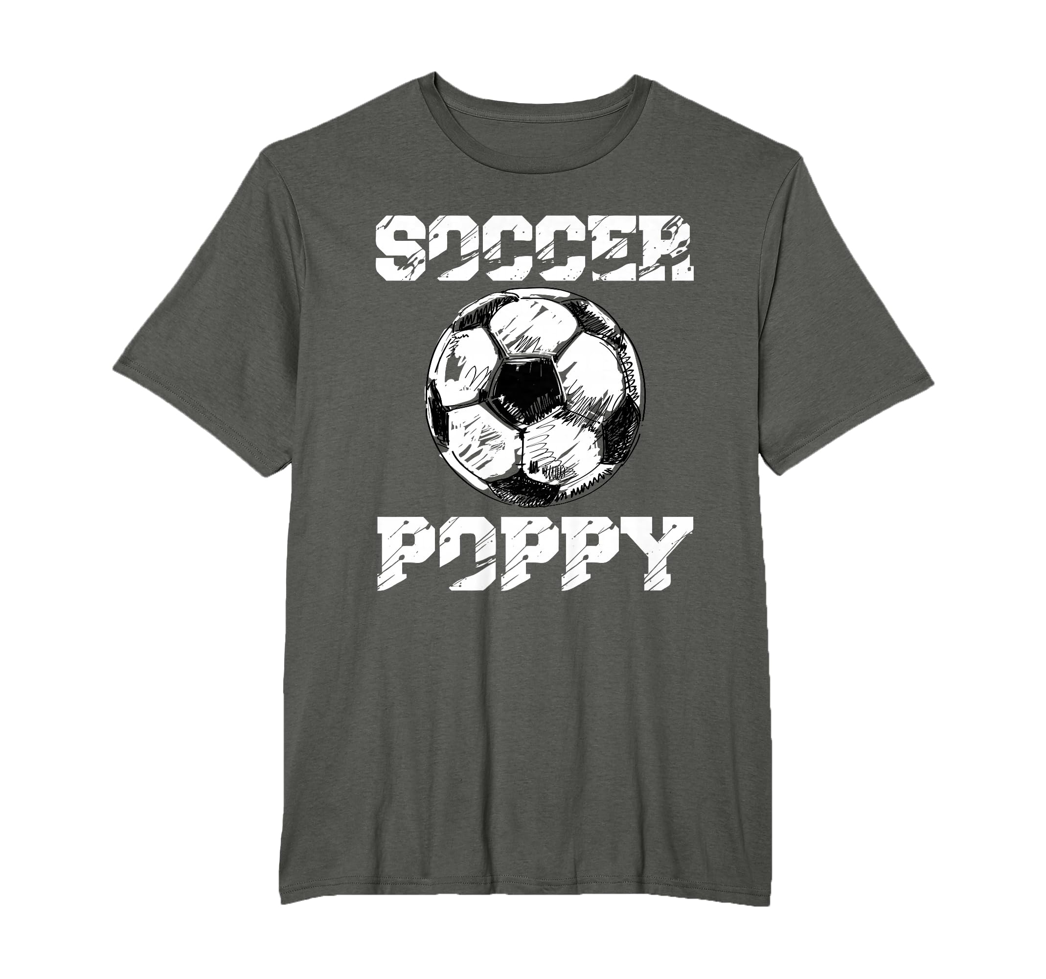 Soccer Poppy Funny Soccer Player Poppy T-Shirt - Graphic Print Unisex