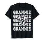 Coquette Soccer Grannie Matching Family Bow T-Shirt - Graphic Print Unisex