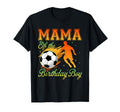 Mama Birthday Socer Family Matching T-Shirt - Trendy Graphic Men Women