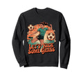 Let S Kick Some Grass Soccer Mom Sweatshirt - Novelty Apparel Unisex