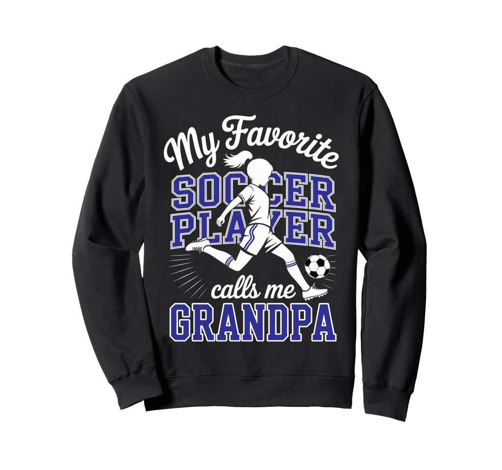 Soccer Favorite Soccer Player Sweatshirt - Minimalist Print Men Women