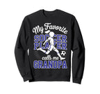 Soccer Favorite Soccer Player Sweatshirt - Minimalist Print Men Women