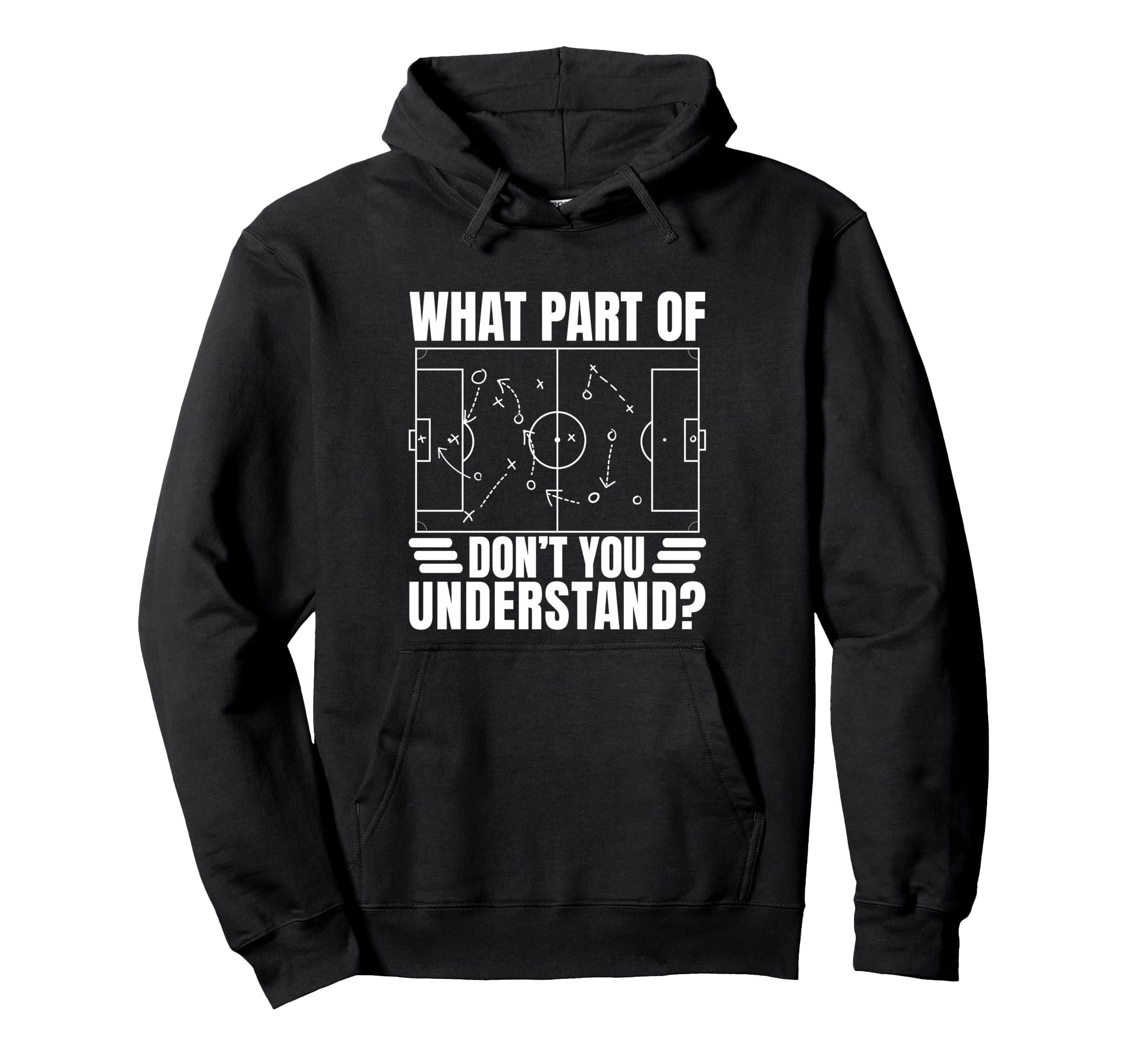 Funny Soccer Coach Gift What Part Dont Hoodie - Custom Art Print Unisex