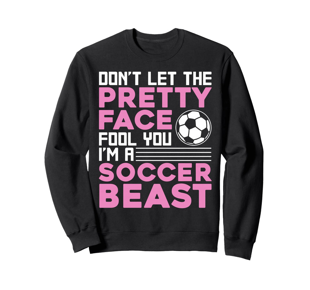 Soccer Teen Soccer Lover Player Sports Sweatshirt - Custom Art Print Unisex