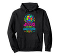 Jesus Is My Goalkeeper Colorful Hoodie - Casual Everyday Wear for Adults