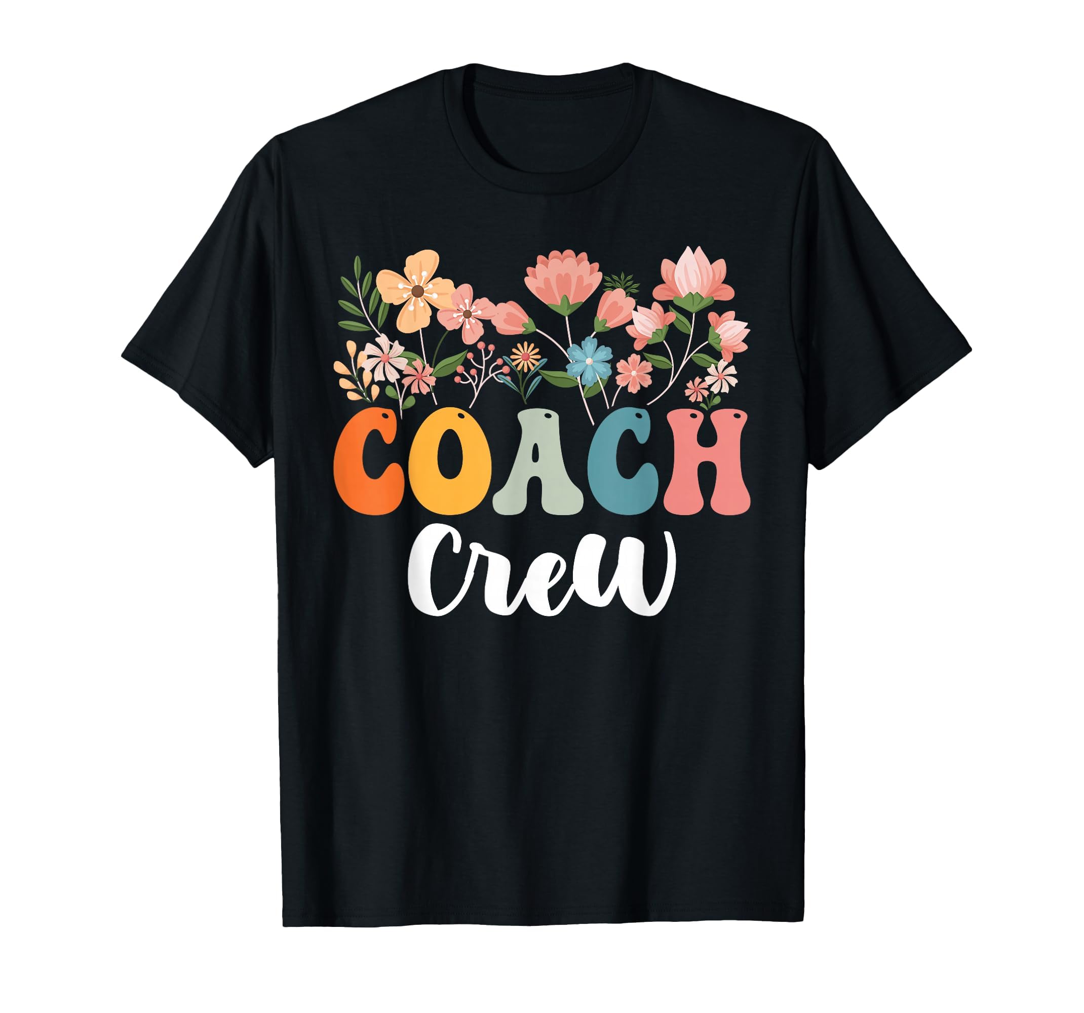 Coach Crew Team Groovy First Day T-Shirt - Casual Everyday Wear Unisex