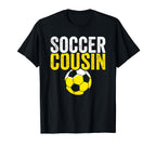 Soccer Player Football Fan Shirts T-Shirt - Fun Novelty Design Men Women