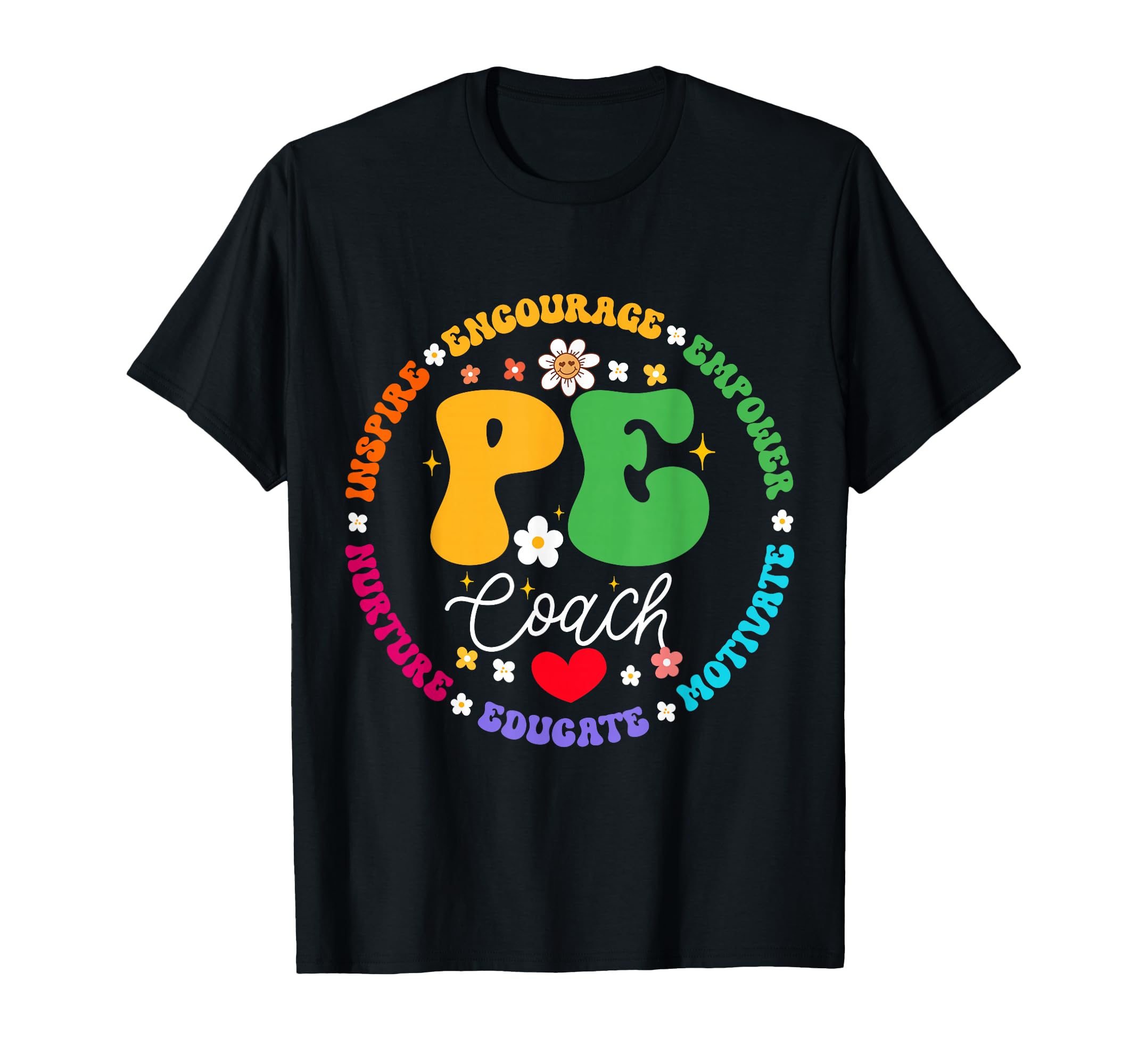 Physical Education P E Instructor Coach T-Shirt - Unique Graphic Men Women