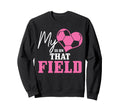 Soccer Mom My Heart Is That Field Coach Sweatshirt - Graphic Print Unisex