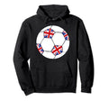 British Football Soccer London King Iii Hoodie - Unique Graphic Unisex