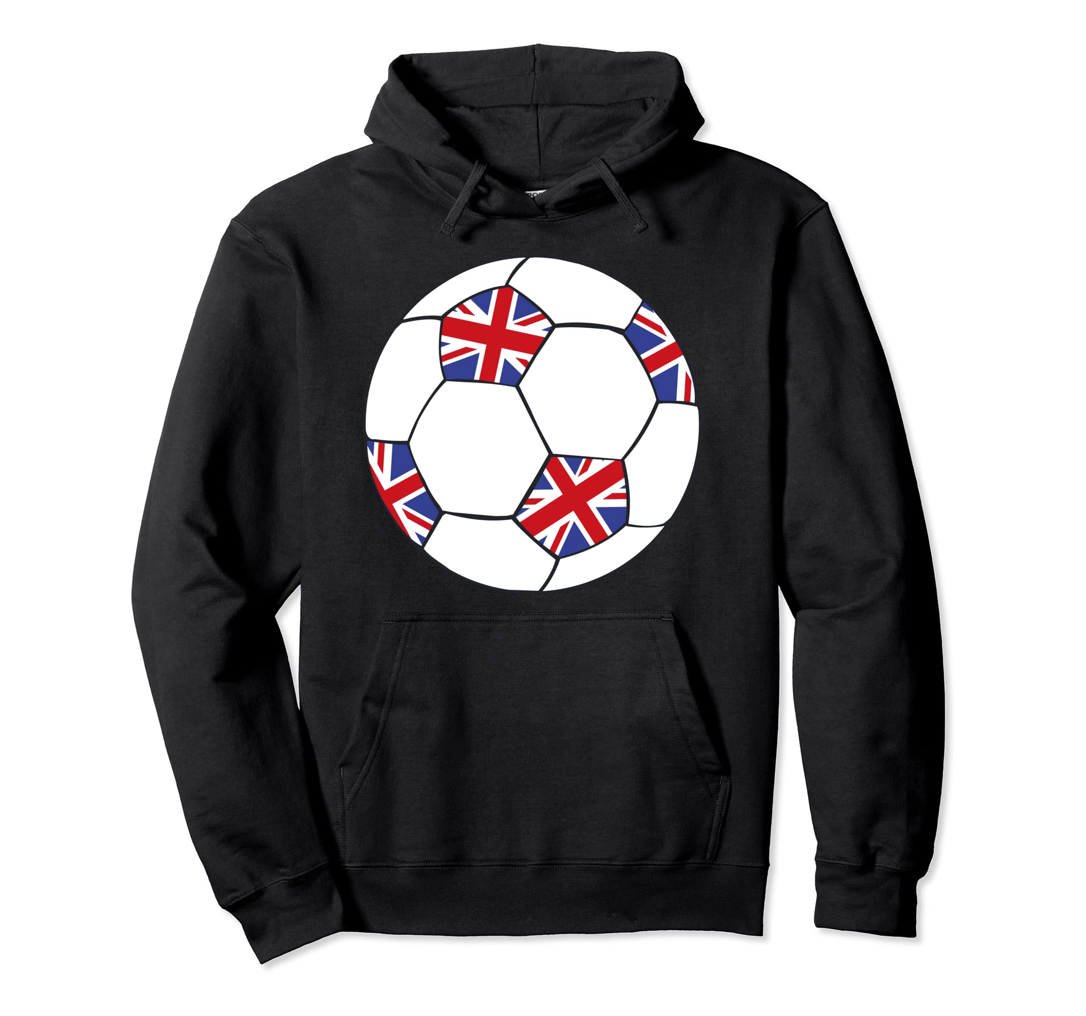 British Football Soccer London King Iii Hoodie - Unique Graphic Unisex