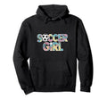 Soccer Colorful Soccer Player Hoodie - Unique Graphic for Adults