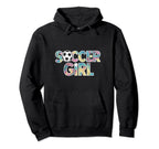 Soccer Colorful Soccer Player Hoodie - Unique Graphic for Adults
