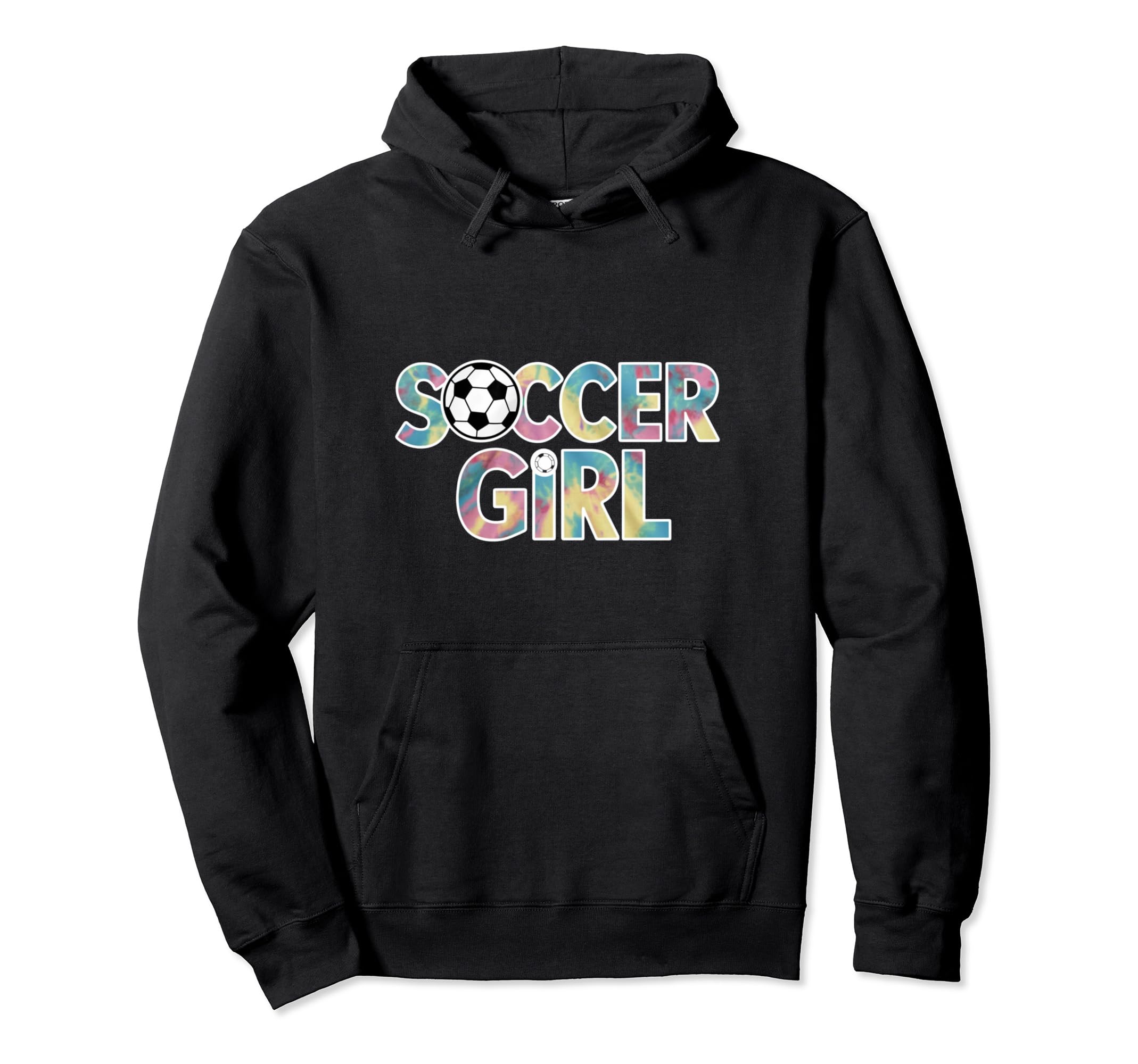 Soccer Colorful Soccer Player Hoodie - Unique Graphic for Adults