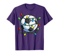 Soccer Ball Lights Funny Sport T-Shirt - Casual Everyday Wear Unisex