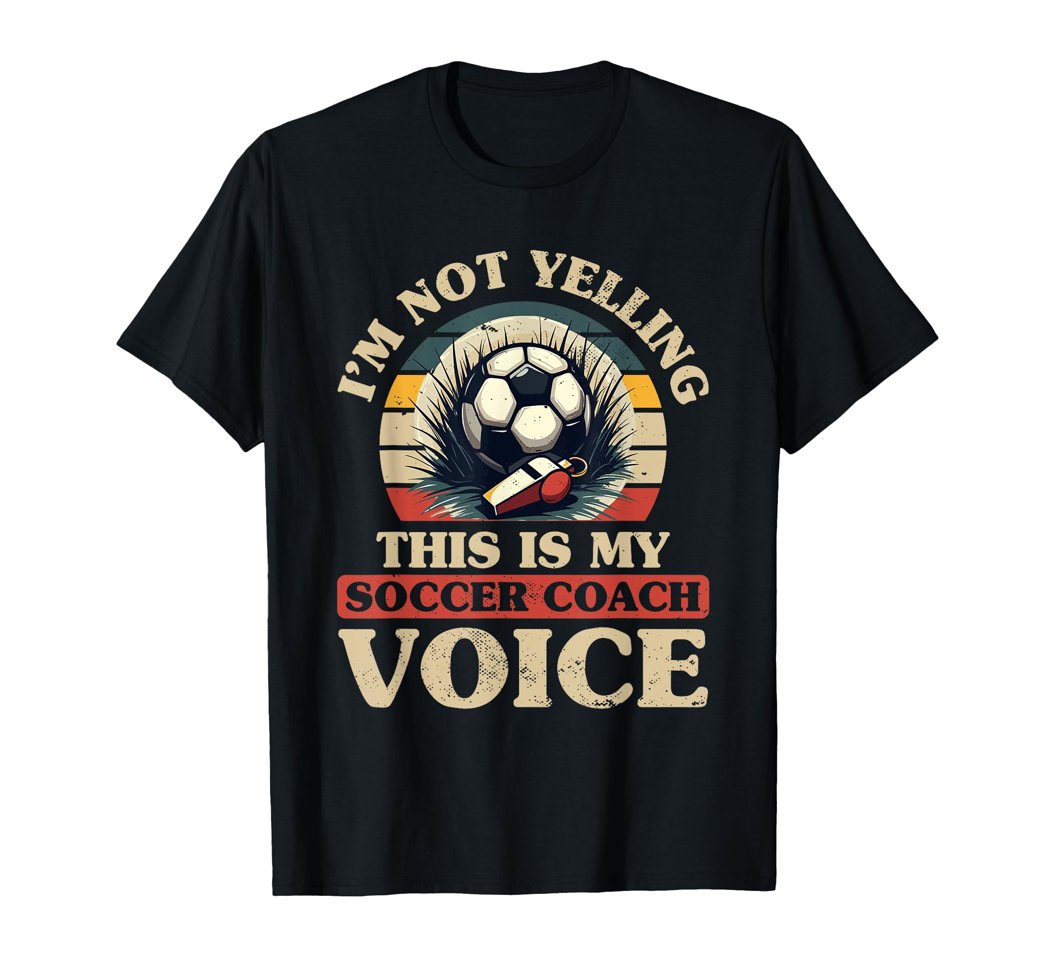 Coaching Soccer Dad Coach Soccer Coach T-Shirt - Graphic Print Men Women