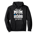 Proud Mom Class 2025 Senior Soccer Hoodie - Novelty Apparel for Adults
