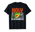 Holy Blockamole Soccer Player Avocado T-Shirt - Novelty Apparel Unisex