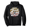 Unique Soccer Football Passion Hoodie - Custom Art Print for Adults