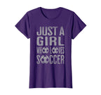 Soccer Soccer Player Just Who Loves T-Shirt - Streetwear Style Men Women