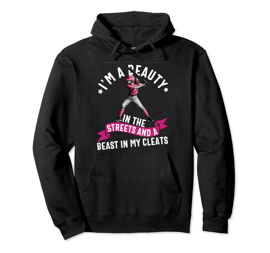 Im Beauty Streets And Beast My Cleats Hoodie - Casual Everyday Wear Unisex