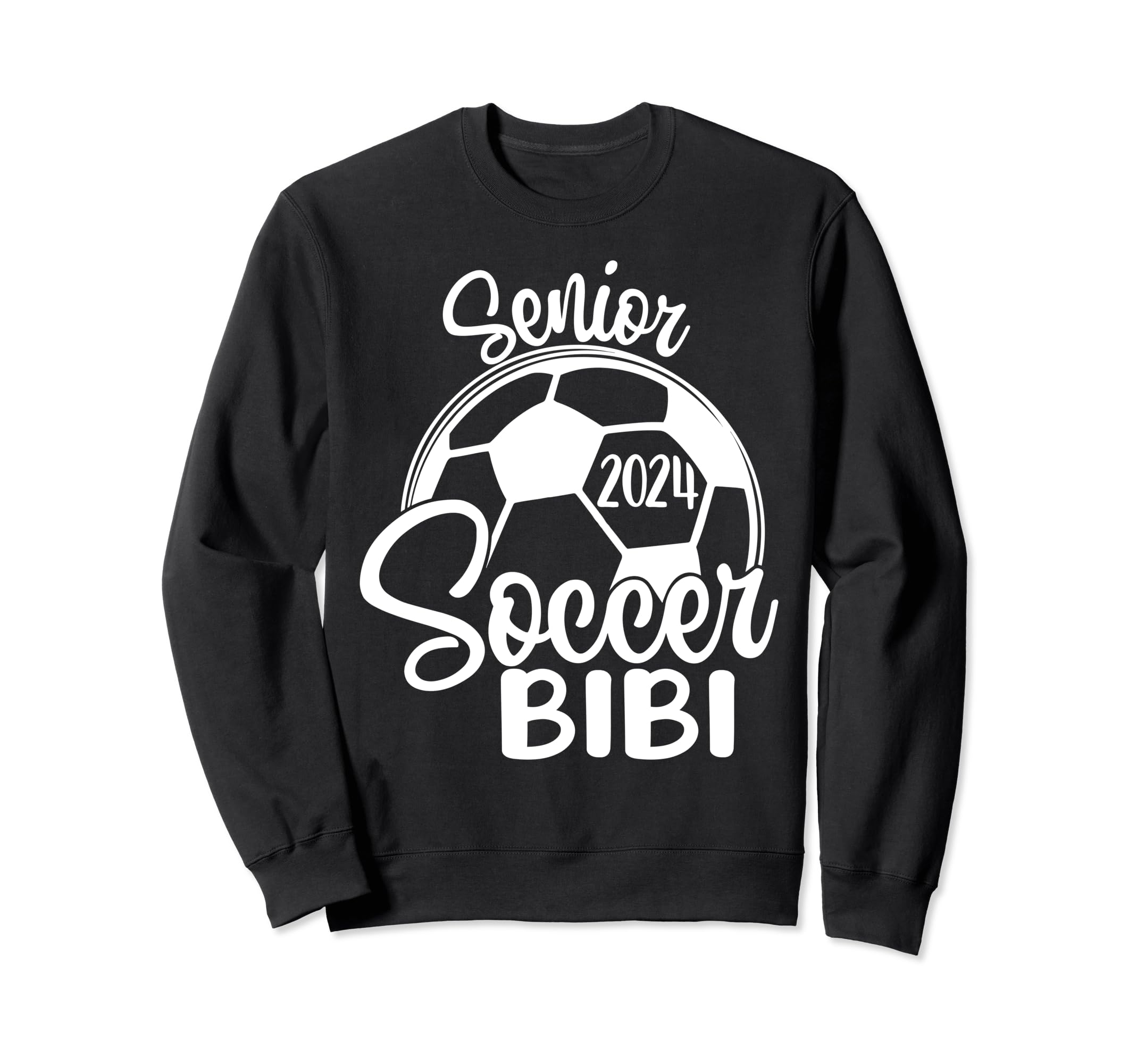 Senior Soccer Bibi 2024 Class 2024 Sweatshirt - Unique Graphic Unisex