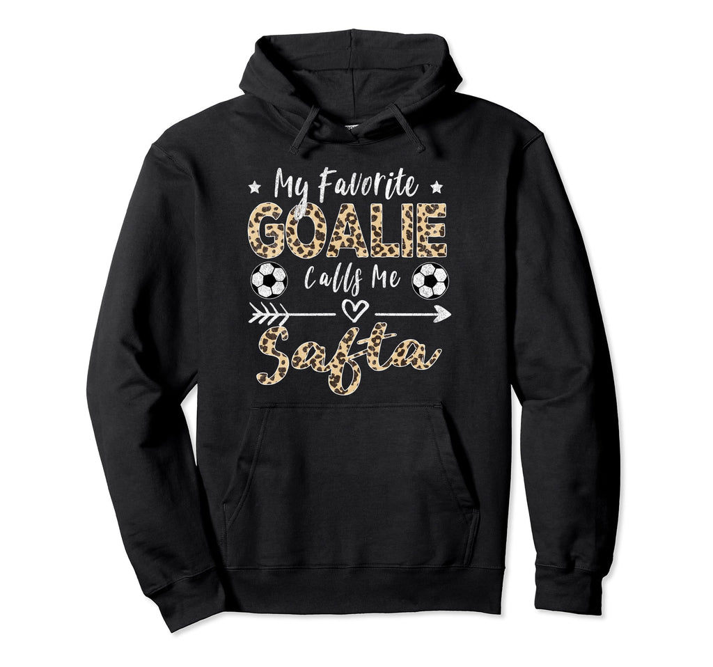 My Favorite Goalie Calls Me Safta Jewish Hoodie - Custom Art Print Unisex