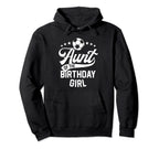 Aunt Birthday Soccer Themed Party Futbol Hoodie - Unique Graphic for Adults