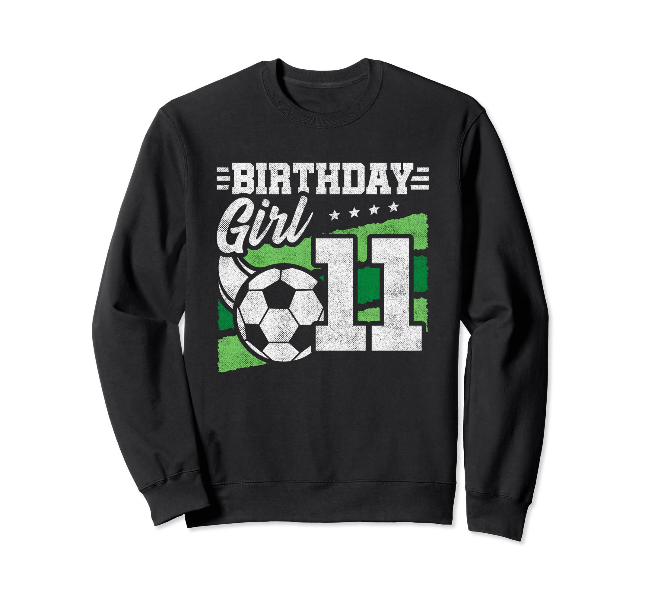 11Th Birthday Soccer Party 11 Year Sweatshirt - Graphic Print Men Women