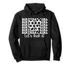 Soccer Soccer Mom Coquette Birthday Hoodie - Trendy Graphic for Adults
