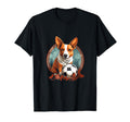 Basenji Soccer Basenji T-Shirt - Graphic Print for Adults