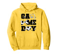 Soccer Game Day Bow And Heart Soccer Hoodie - Streetwear Style Men Women