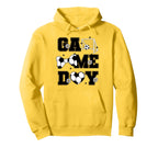 Soccer Game Day Bow And Heart Soccer Hoodie - Streetwear Style Men Women