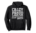 Crazy Proud Soccer Goalie Granny Soccer Hoodie - Aesthetic Graphic Unisex