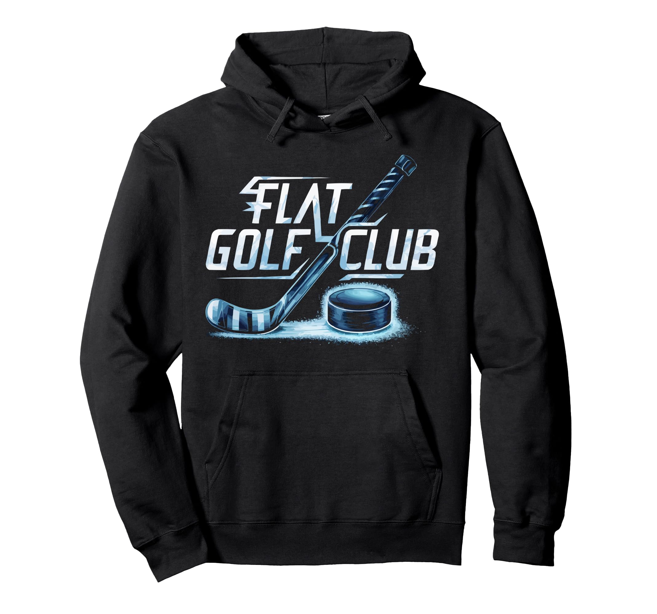 Funny Ice Hockey Player Winter Sport Hoodie - Aesthetic Graphic for Adults
