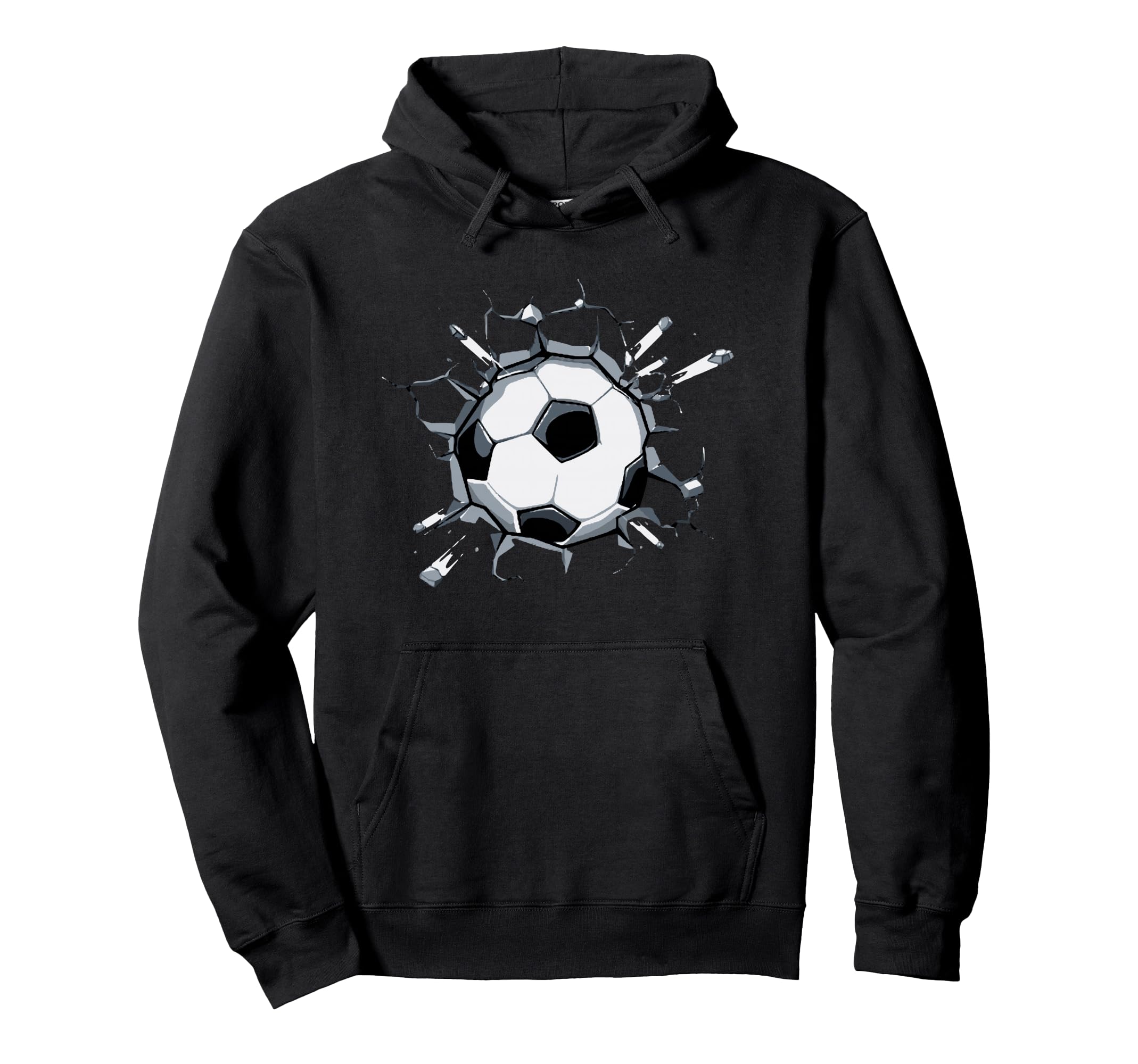 Soccer Ball 3D And Soccer 2026 Hoodie - Casual Everyday Wear Unisex