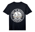 Off To Watch Soccer Silly Goose Funny T-Shirt - Fun Novelty Design Unisex