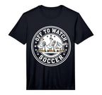 Off To Watch Soccer Silly Goose Funny T-Shirt - Fun Novelty Design Unisex