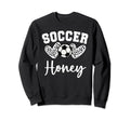 Soccer Honey Matching Family Soccer Sweatshirt - Custom Art Print Men Women