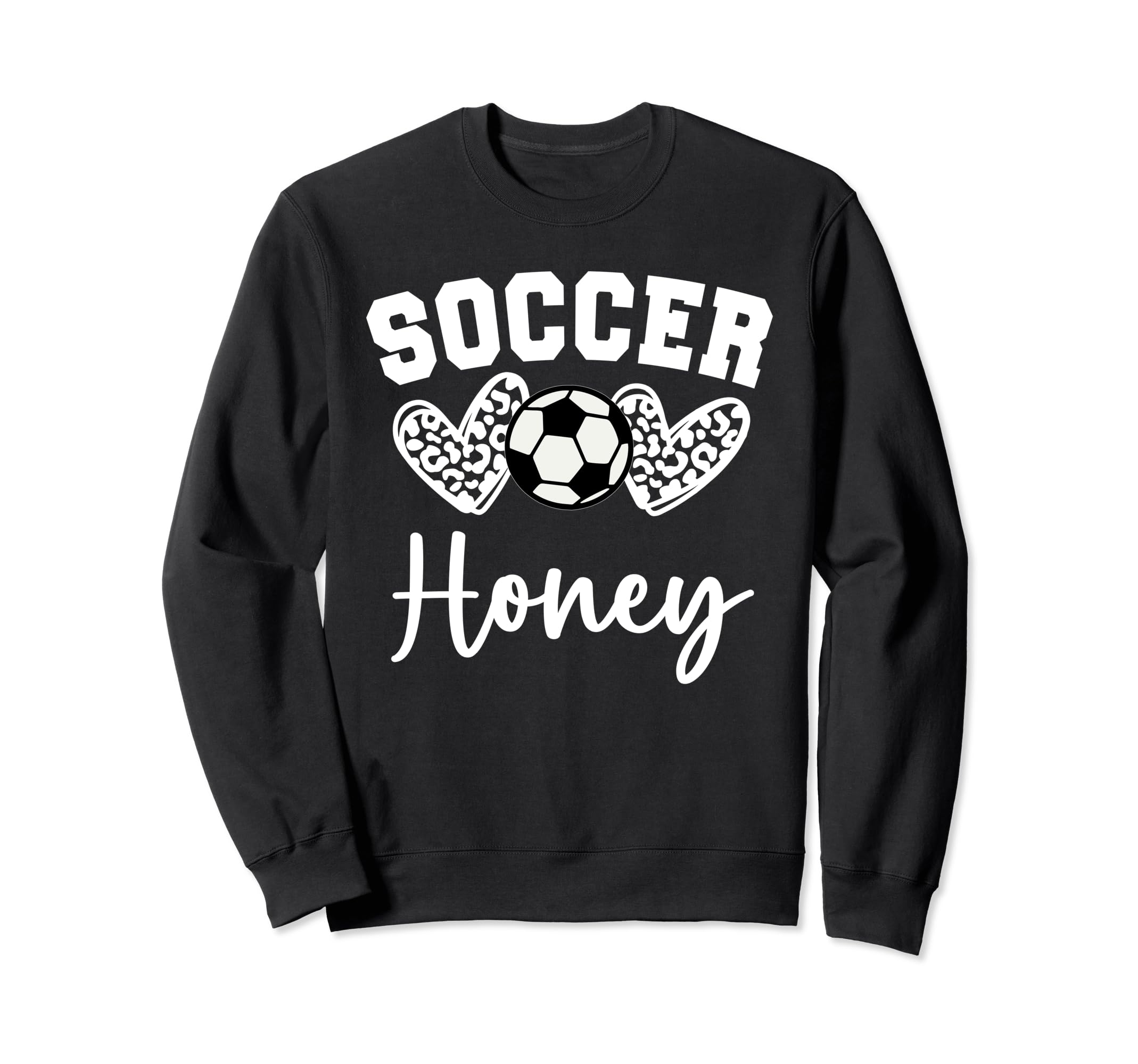 Soccer Honey Matching Family Soccer Sweatshirt - Custom Art Print Men Women