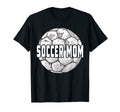 Soccer Mom Game Day Soccer Lovers T-Shirt - Custom Art Print for Adults