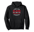 I Cant I Have Plans Funny Powerchair Hoodie - Minimalist Print for Adults